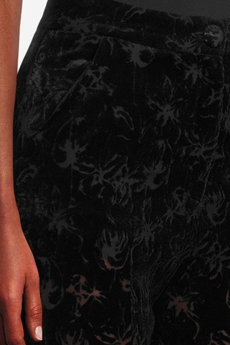 WOMEN‘S VELVET DEVORÉE PANTS BLACK 099 4