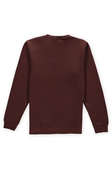 TON SUR TON LOGO CREWNECK BROWN 2