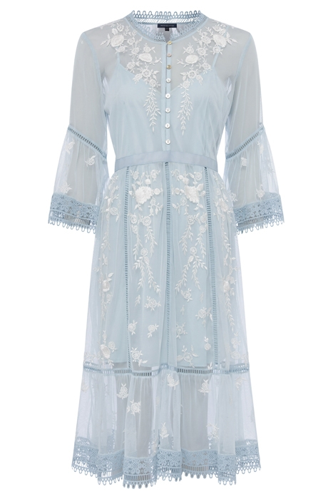 PF ARABELLE EMBROIDERED DRESS SUMMER SKY 4