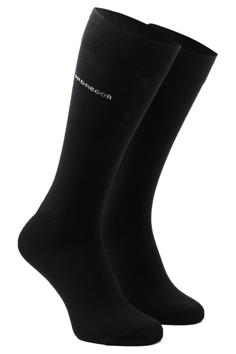 CREW SOCK BLACK 6-PACK 2