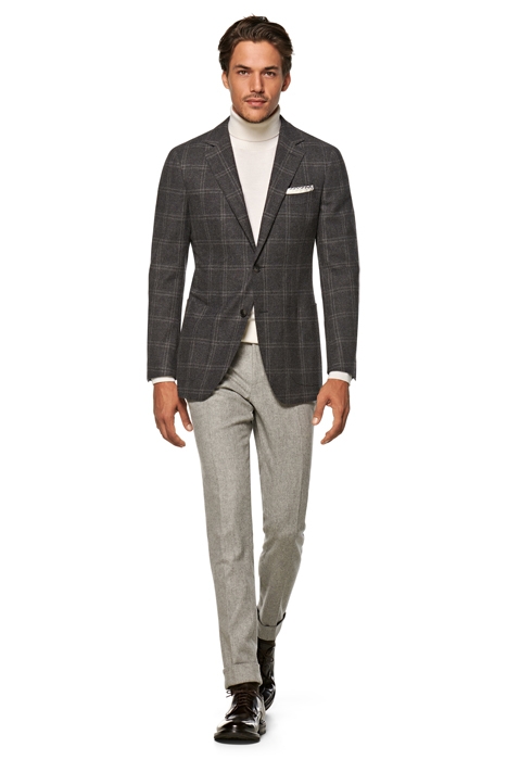 MID GREY CHECKED HAVANA BLAZER 2