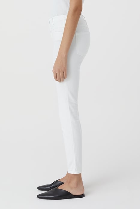 WOMEN SKINNY PUSHER JEANS WHITE 6