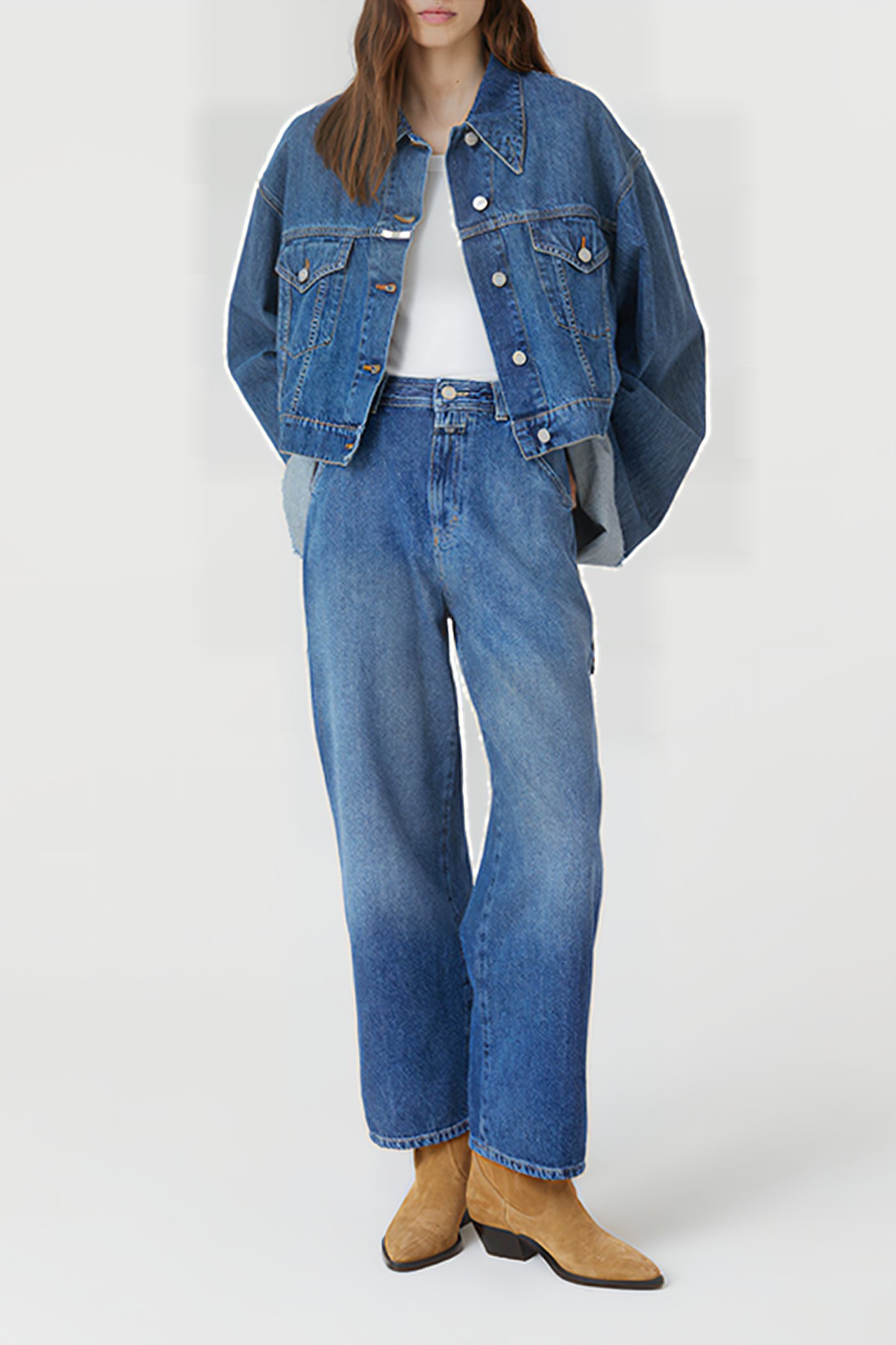 WOMEN NEIGE JEANS DARK BLUE 5