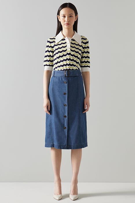 ODA DENIM SKIRT DENIM 1