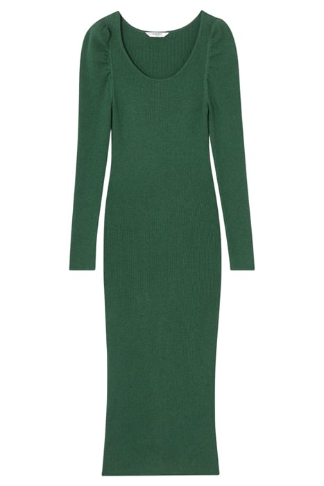 RITA MIDI DRESS DARK GREEN 4