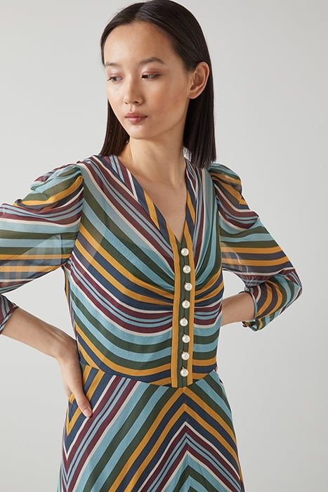 ODELIA SHIRT DRESS MULTICOLOR 4