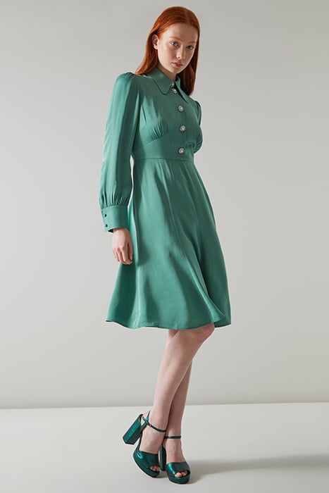 MIRA SHIRT DRESS SAGE 3