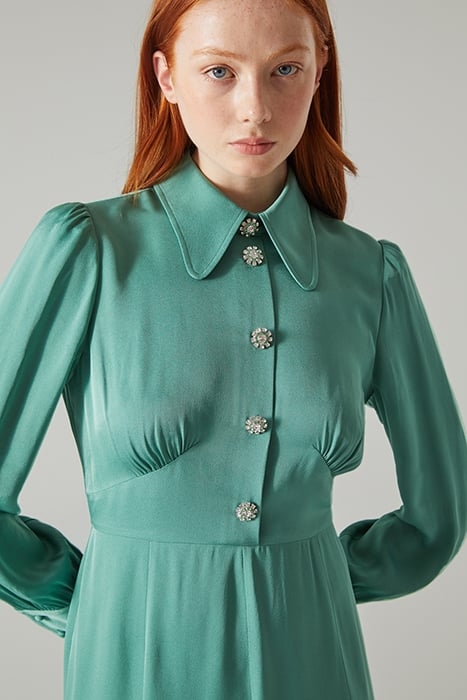 MIRA SHIRT DRESS SAGE 4