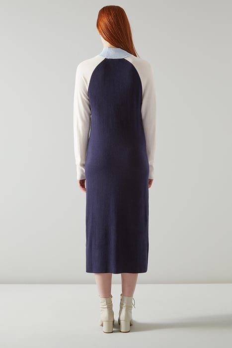 BERGEN MIDI DRESS BLUE MULTICOLOR 2