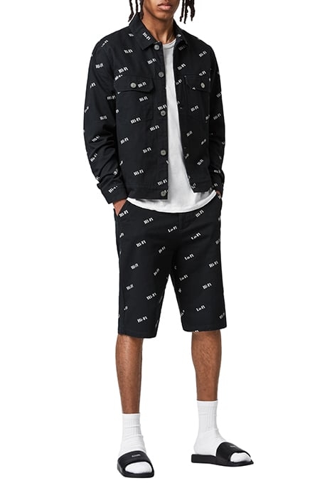 SENTA JACKET BLACK/WHITE 3