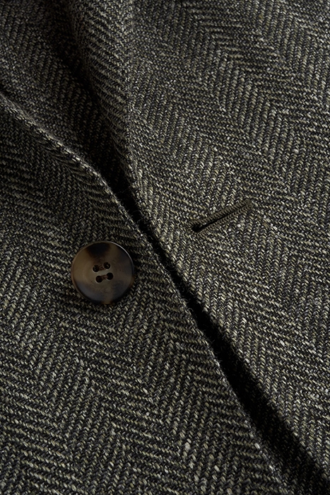 GREEN HERRINGBONE HAVANA BLAZER 2