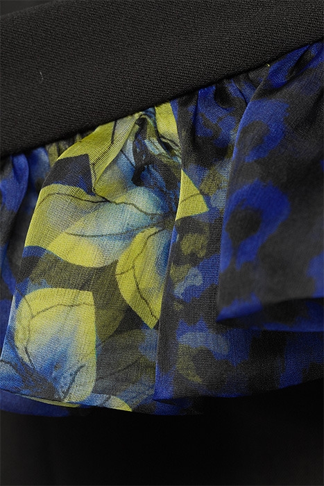 WOMEN‘S SIDE VOLANT OVERALL BLACK 6