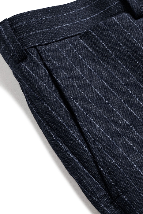 BLUE STRIPED SOHO TROUSERS 5