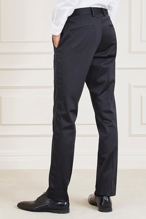 WARREN SMOCKING PANT JET BLACK A996 2