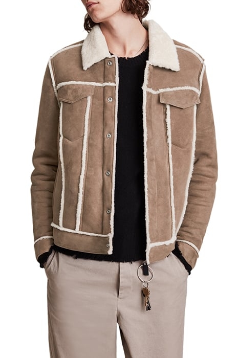 HAYLE SHEARLING JACK MOCHA/NATURAL 1