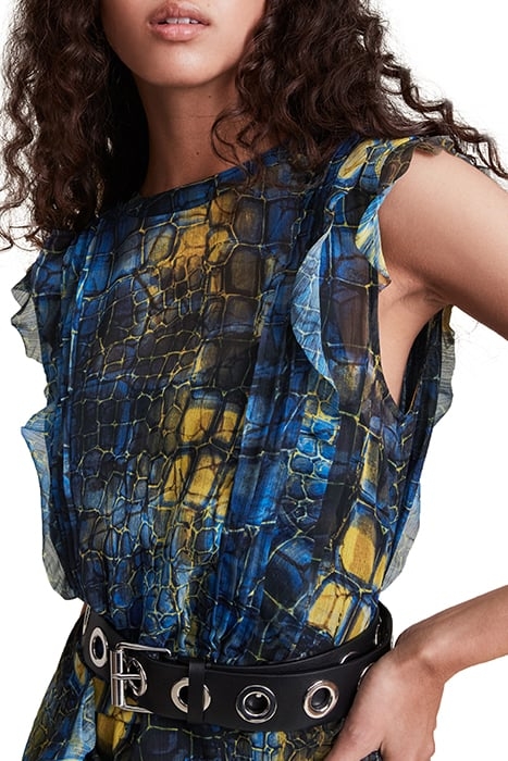 HALI MIRUS DRESS DEEP BLUE 4