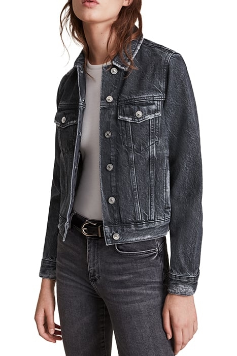 HAY DENIM JACKET WASHED BLACK 1