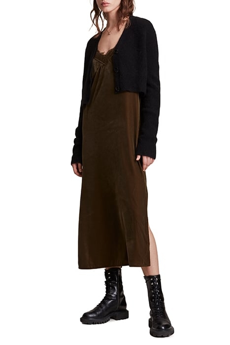 NOA DRESS KHAKI GREEN 4