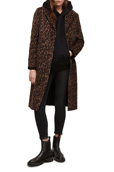 JETTE LEO COAT BROWN 1