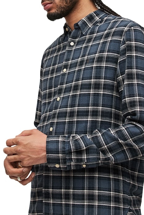 METTAH LS SHIRT GREY TIDE BLUE 5