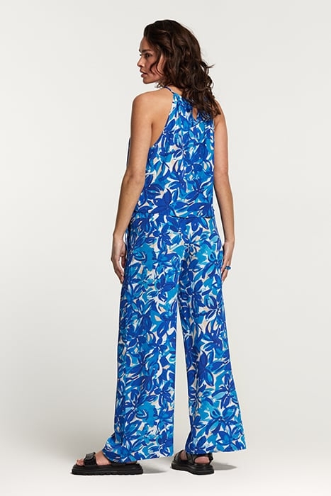 OVIEDO TOP PAINTED FLOWER SPORTS BLUE 3