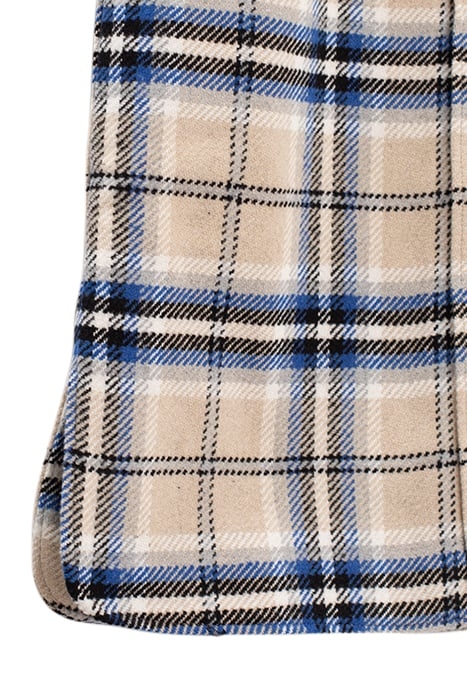 GIRLS’ MASTIC CHECK LONG OVERSHIRT COAT DESERT 6