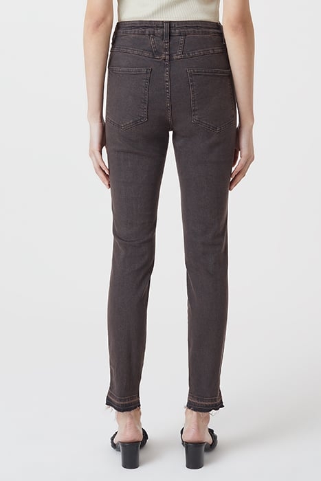 CLOSED WOMEN SKINNY PUSHER JEANS BURGUNDY 2