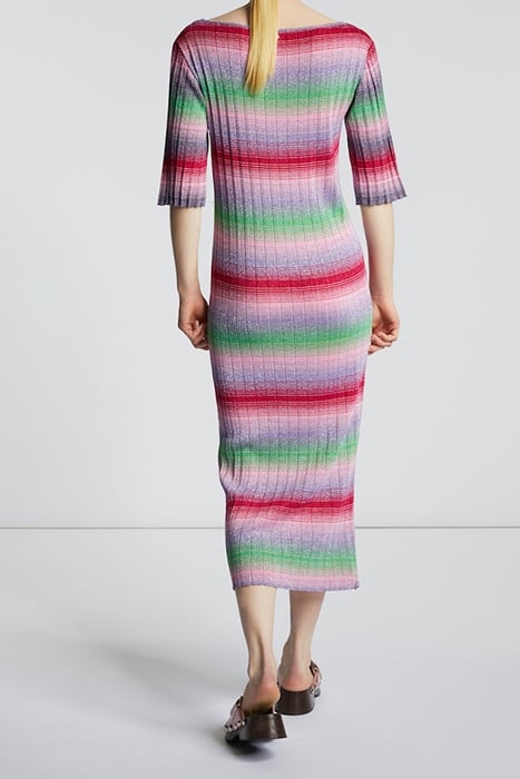 DRESS STRIPED ROYAL PURPLE 3