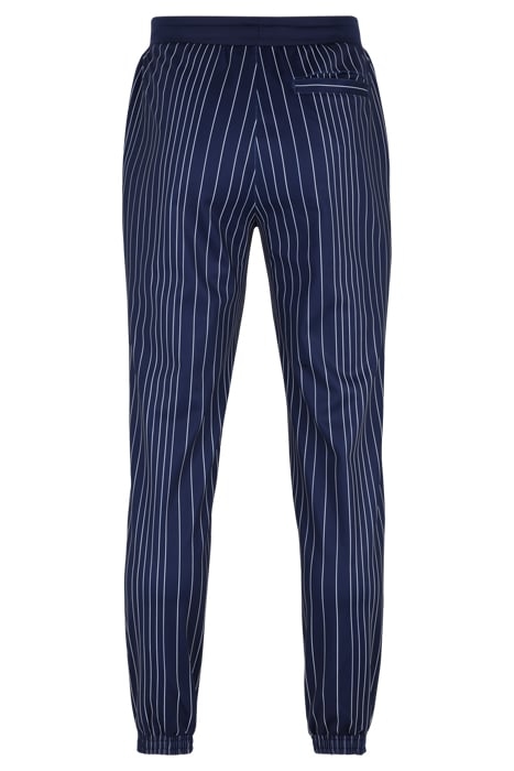 TAARSTEDT STRIPED TRACK PANTS MEDIEVAL BLUE/ANTIQUE WHITE IR 2