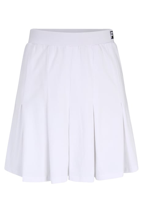 BELLINGHAM SHORT PLEATED SKIRT BRIGHT WHITE 1