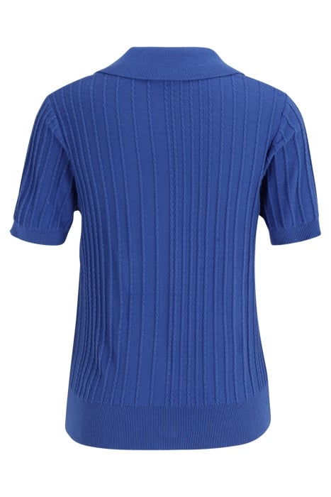 TARP KNITTED CARDIGAN LAPIS BLUE 2