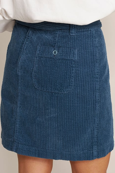 REG WAIST SHORT SKIRT BELT BLUE 5