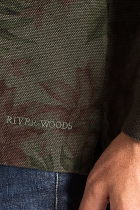 OXF AOP CF OXFORD PIQ LS GREEN 6