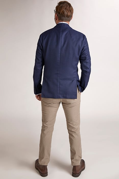 2-BTN ROUND POCKET BLAZER BLUE 3