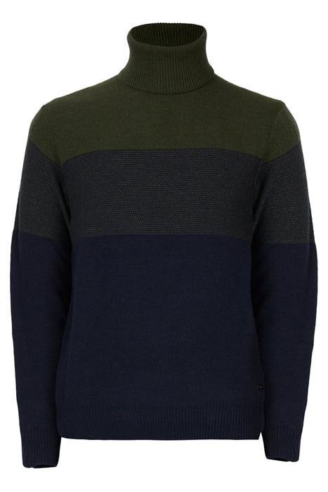 WLCASH ROLL-NECK SF SWT GREEN 1