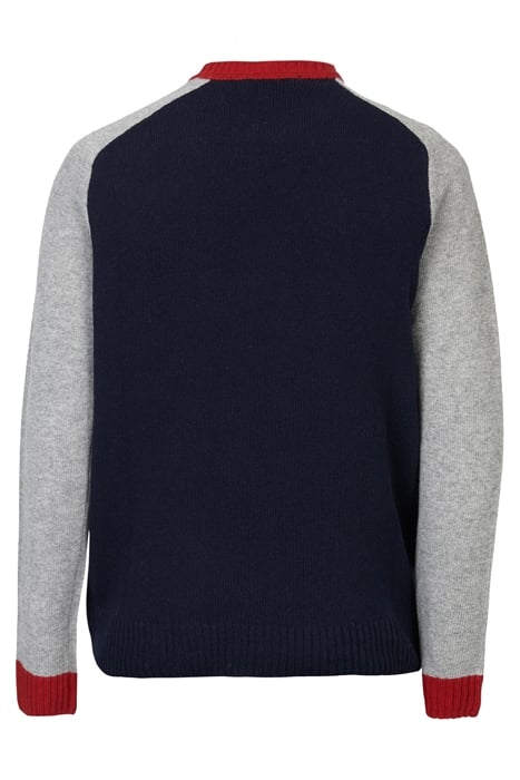 MER RAGL ROUND-NK SF SWT BLUE 3