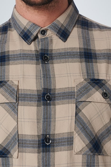 SHIRT CHECK SAND 5