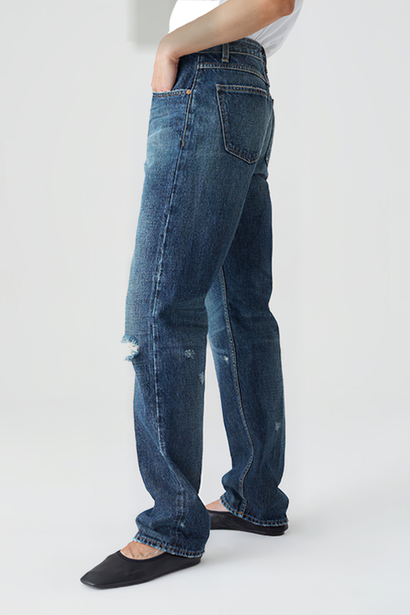 CLOSED WOMEN BRISTON JEANS DARK BLUE 4