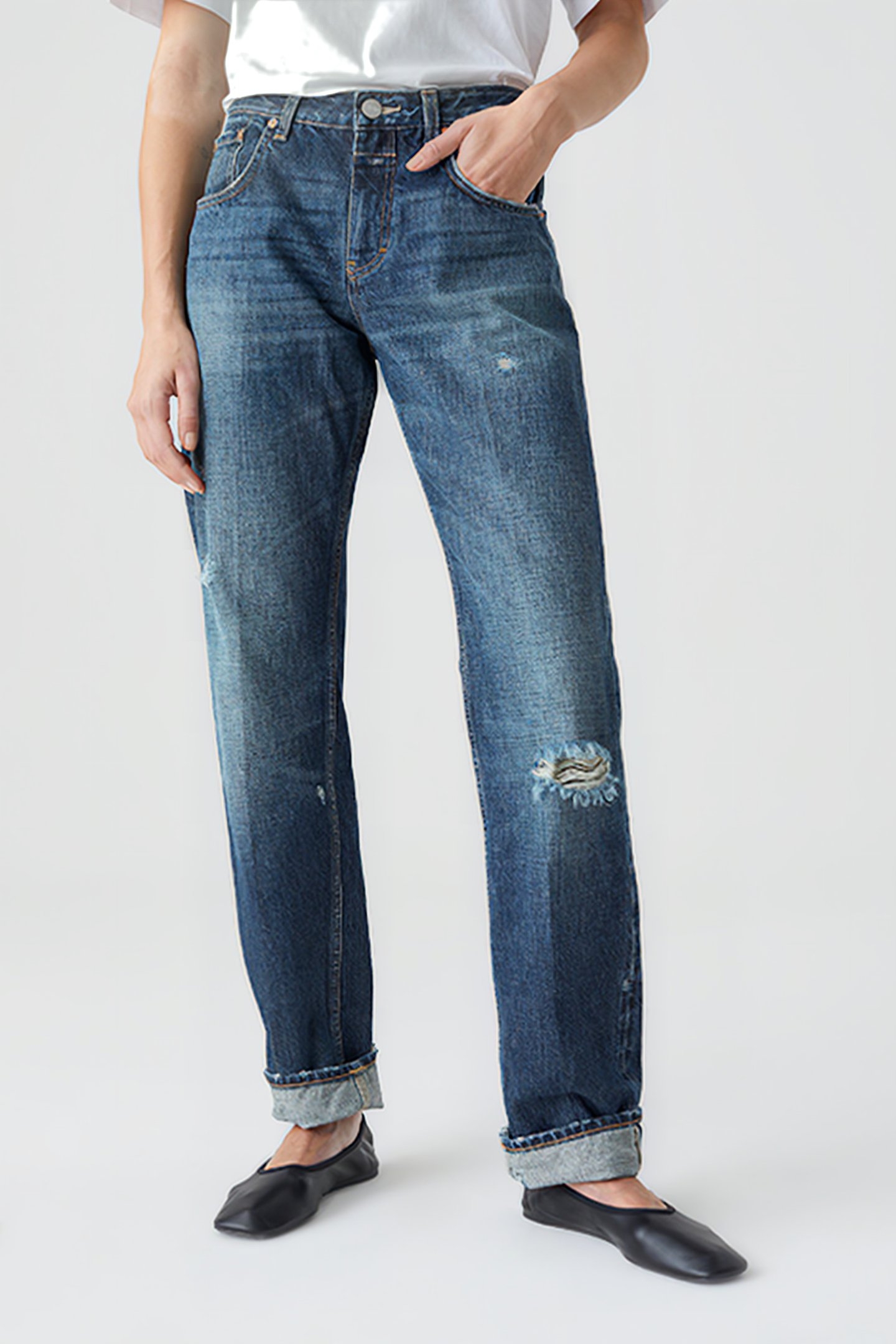 CLOSED WOMEN BRISTON JEANS DARK BLUE 1