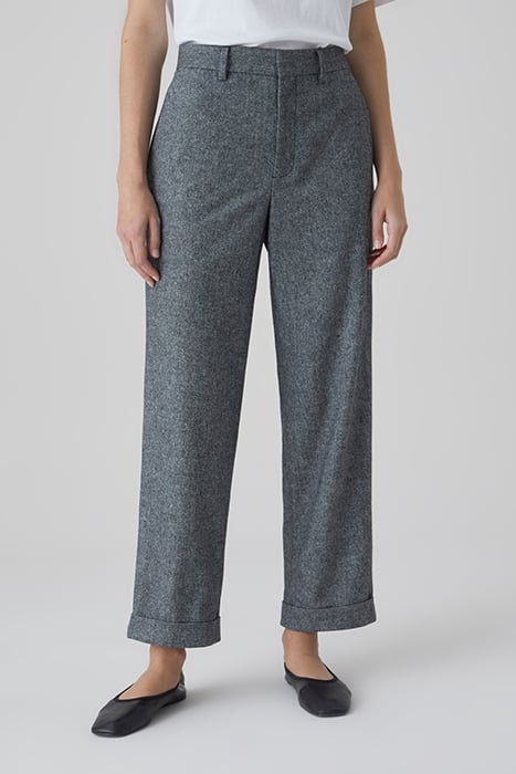 CLOSED WOMEN AUCKLEY PANTS DARK GREY MELANGE 1