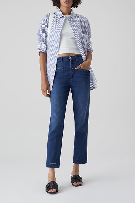 CLOSED WOMEN PEDAL PUSHER JEANS DARK BLUE 3