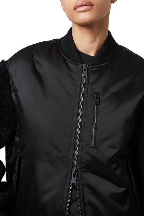 FLEUR BOMBER BLACK 3
