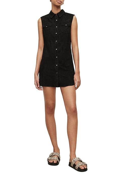 STANWAY TASSEL DRESS BLACK 3