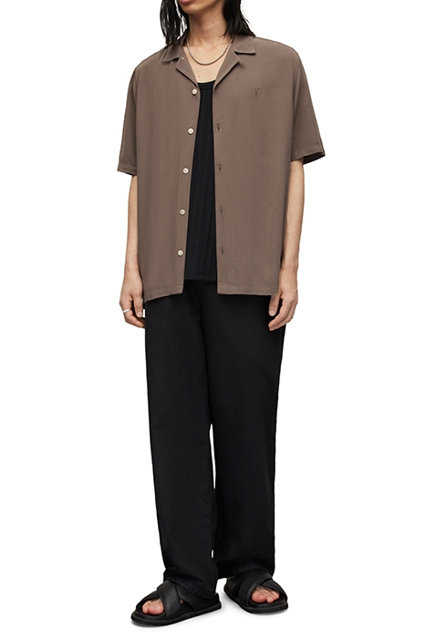 VENICE SS SHIRT WOOD BROWN 3