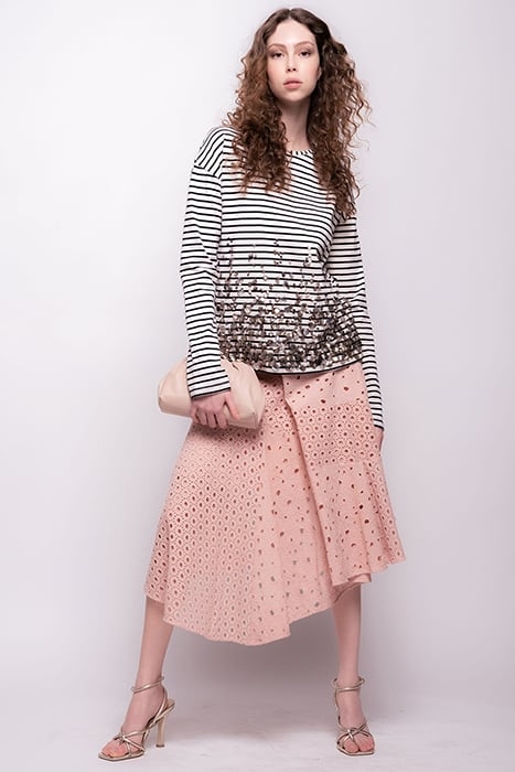 MELEGNANO MARINIERE JERSONE RI ECRU/NAVY 2