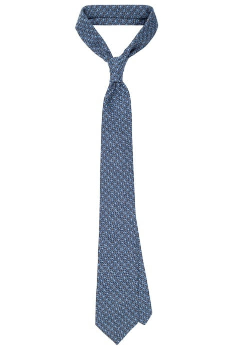 BLUE DOTS TIE 1