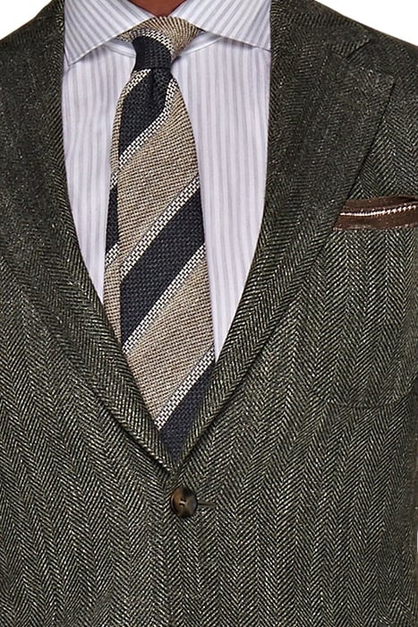 GREY STRIPES TIE 2