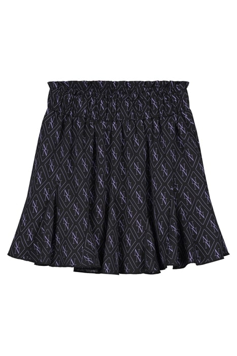 WINONA SKIRT BLACK/PURPLE 1