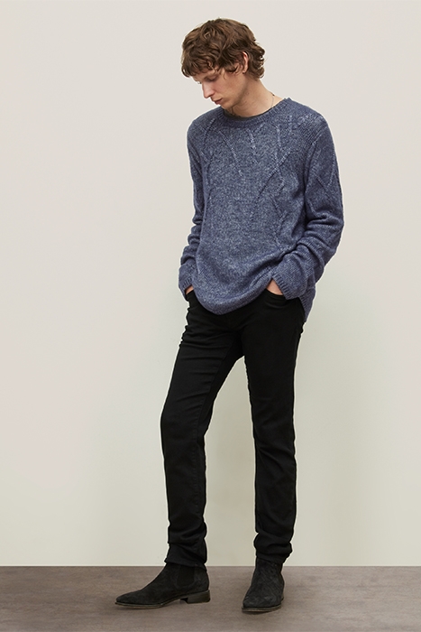 NOLANS LS DISAPPEARING CABLE CREW NAVY 6