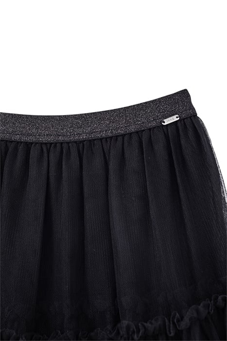 GIRLS’ BLACK TUTU-STYLE LONG SKIRT BLACK 4